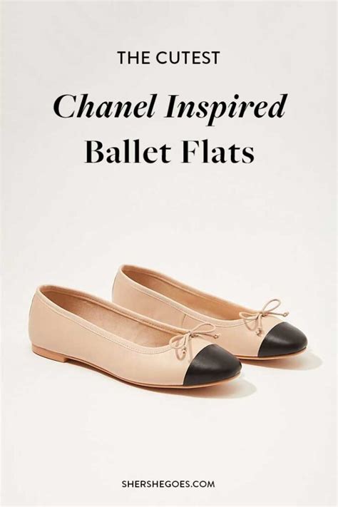 ballet flats chanel dupe|chanel look alike ballet flats.